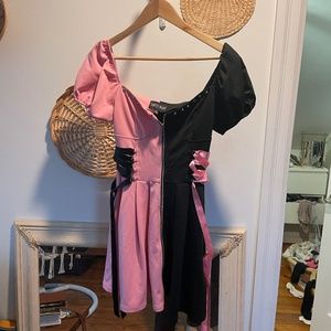 Dolls kill lace and studded dress